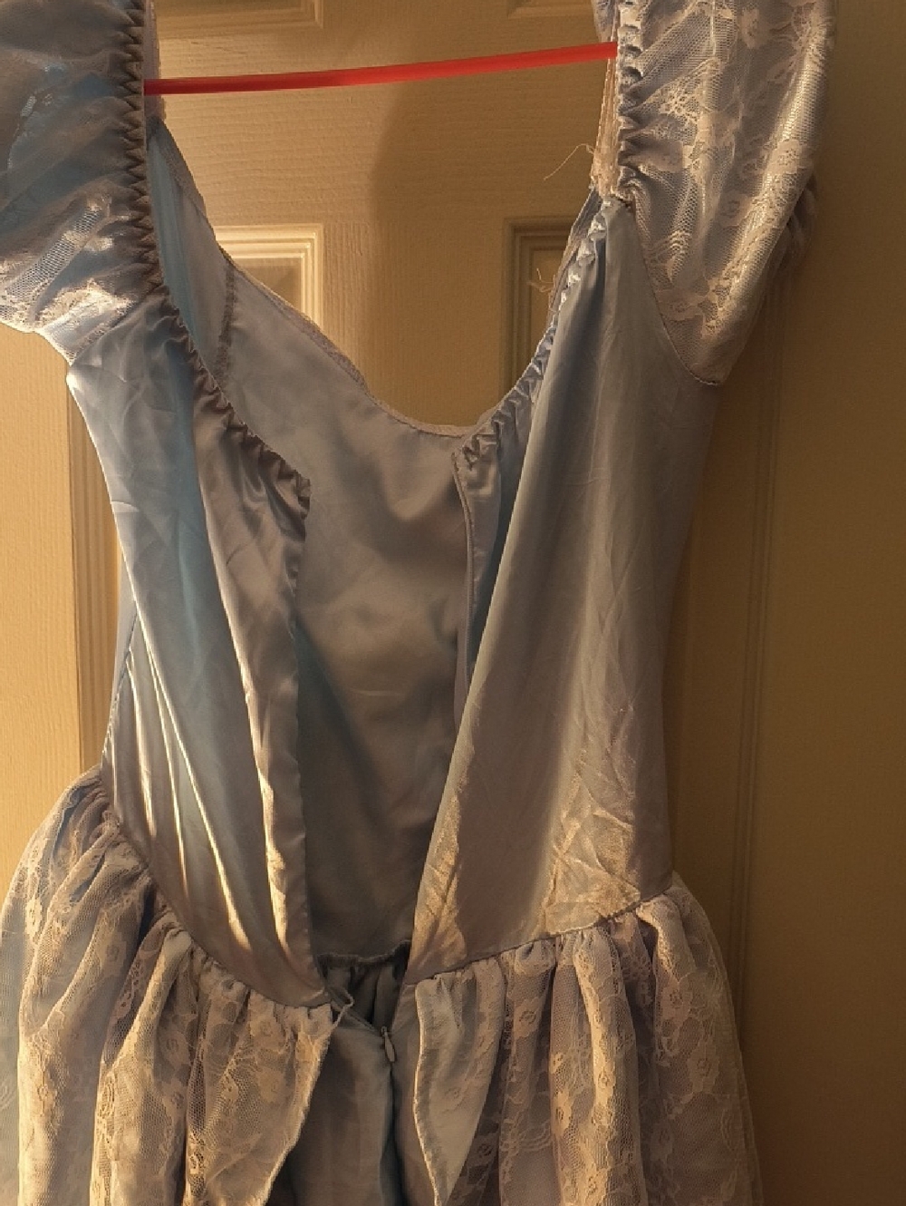 Light Blue Lace Princess Dress - Picture 2 of 4